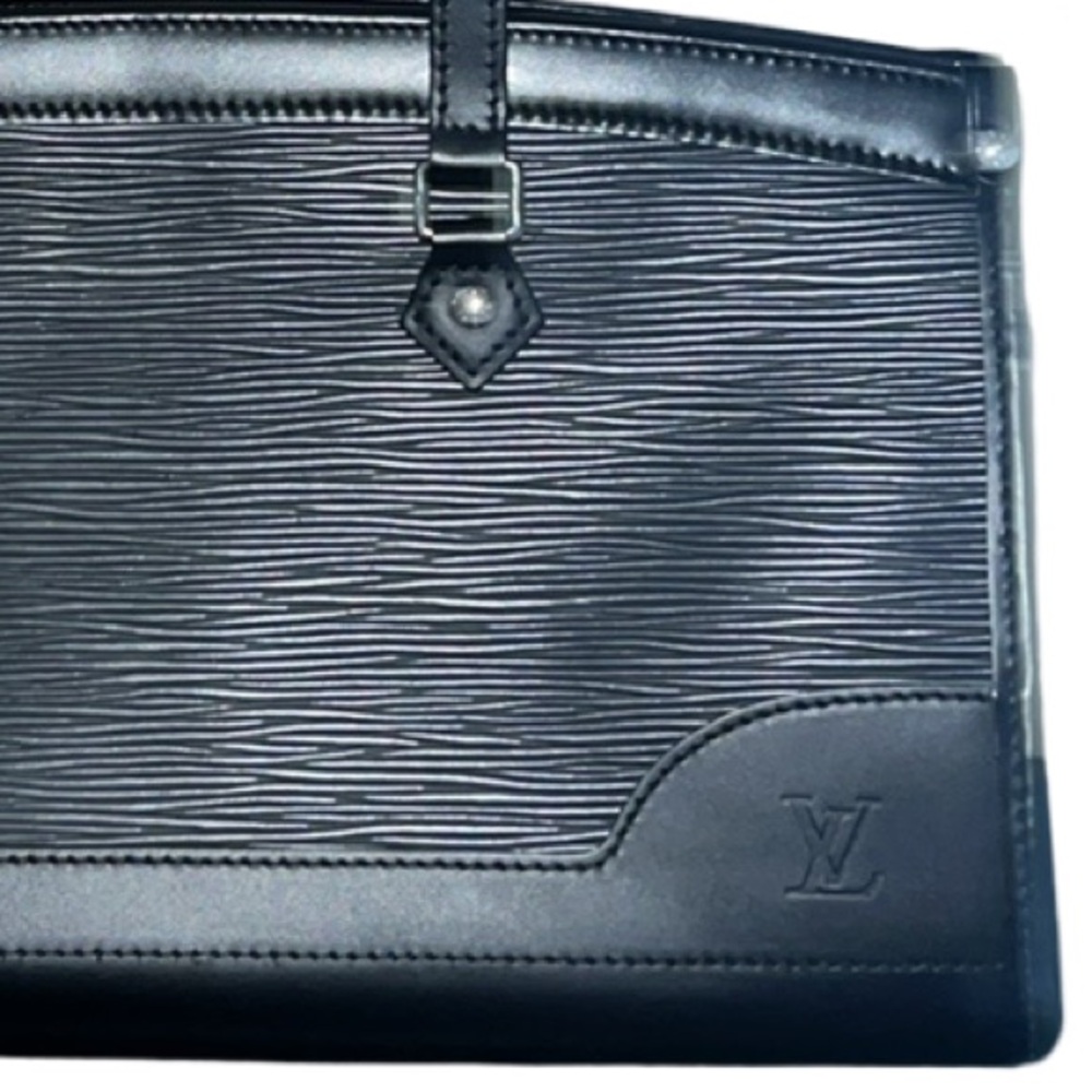LOUIS VUITTON Madeleine PM Epi Leather Black Shoulder Bag Handbag Purse - Picture 2 of 14